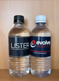 350ml Custom bottled water