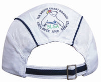 Spring Woven Fabric Cap with Mesh to Side Panels and Peak