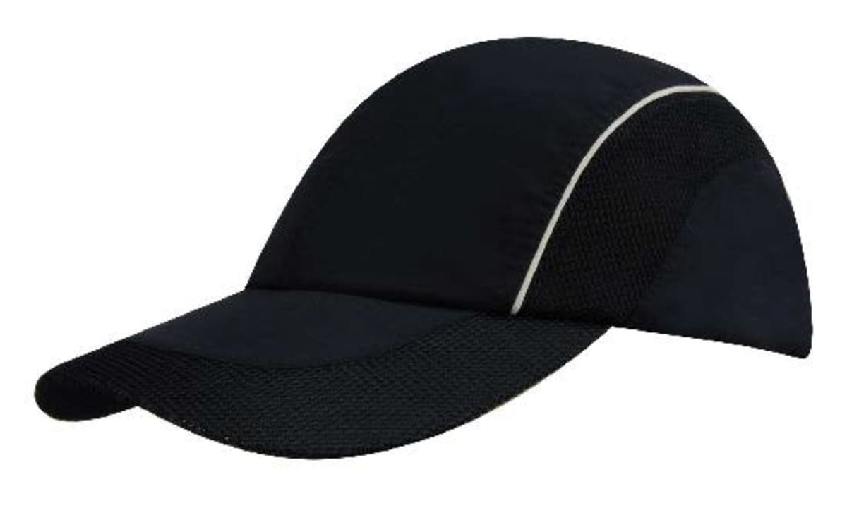 Spring Woven Fabric with Mesh to Side Panels and Peak