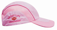 Spring Woven Fabric Cap with Mesh to Side Panels and Peak