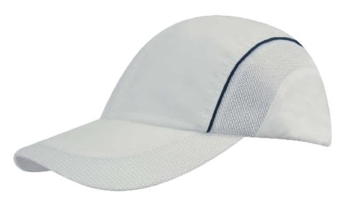 Spring Woven Fabric with Mesh to Side Panels and Peak