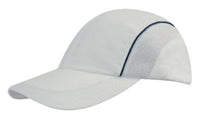Spring Woven Fabric with Mesh to Side Panels and Peak