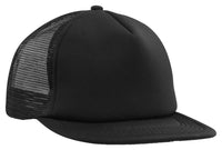 Flat Peak Trucker Mesh Cap