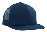 Flat Peak Trucker Mesh Cap