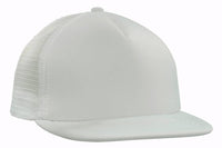 Flat Peak Trucker Mesh Cap