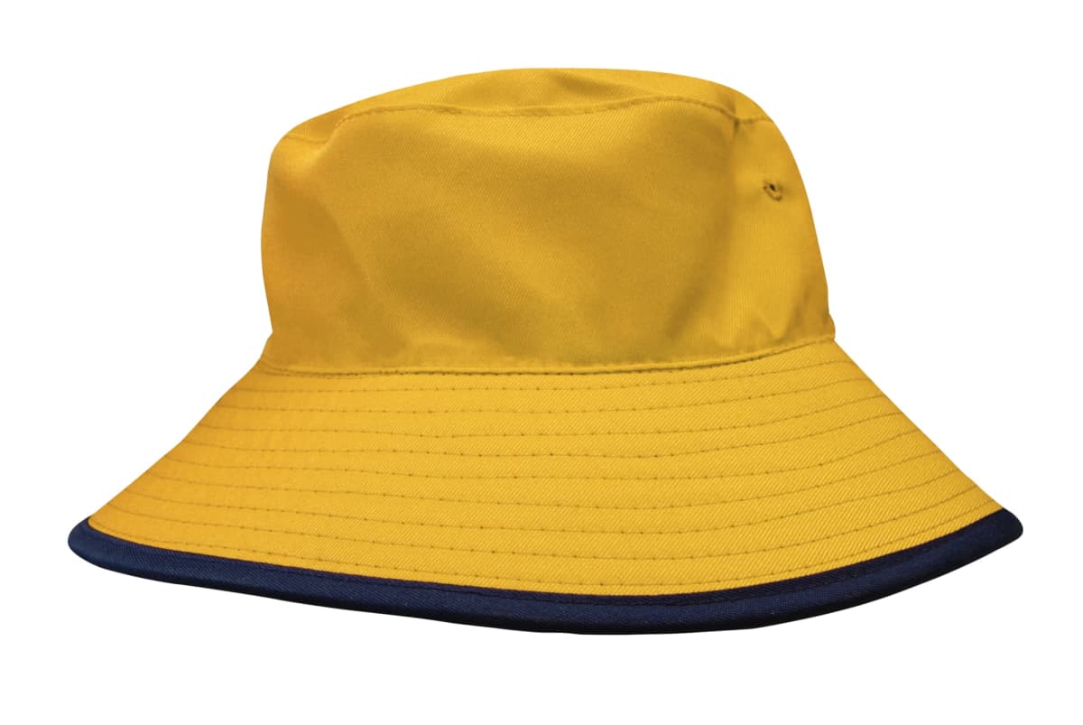 Reversible Breathable Poly Twill Bucket Hat