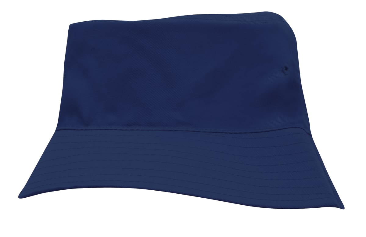 Breathable Poly Twill Childs Bucket Hat