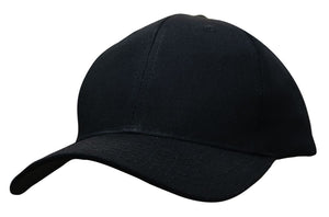 Cotton Twill Cap with Buckle