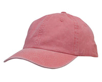 Enzyme Washed Pigment Dyed Cotton Twill Cap