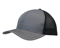 Breathable poly twill with honeycomb mesh