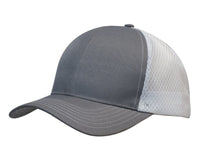 Breathable poly twill with honeycomb mesh