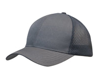 Breathable poly twill with honeycomb mesh