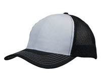 Breathable poly twill with honeycomb mesh