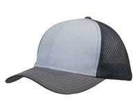 Breathable poly twill with honeycomb mesh