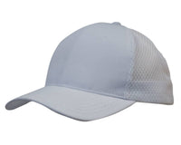 Breathable poly twill with honeycomb mesh
