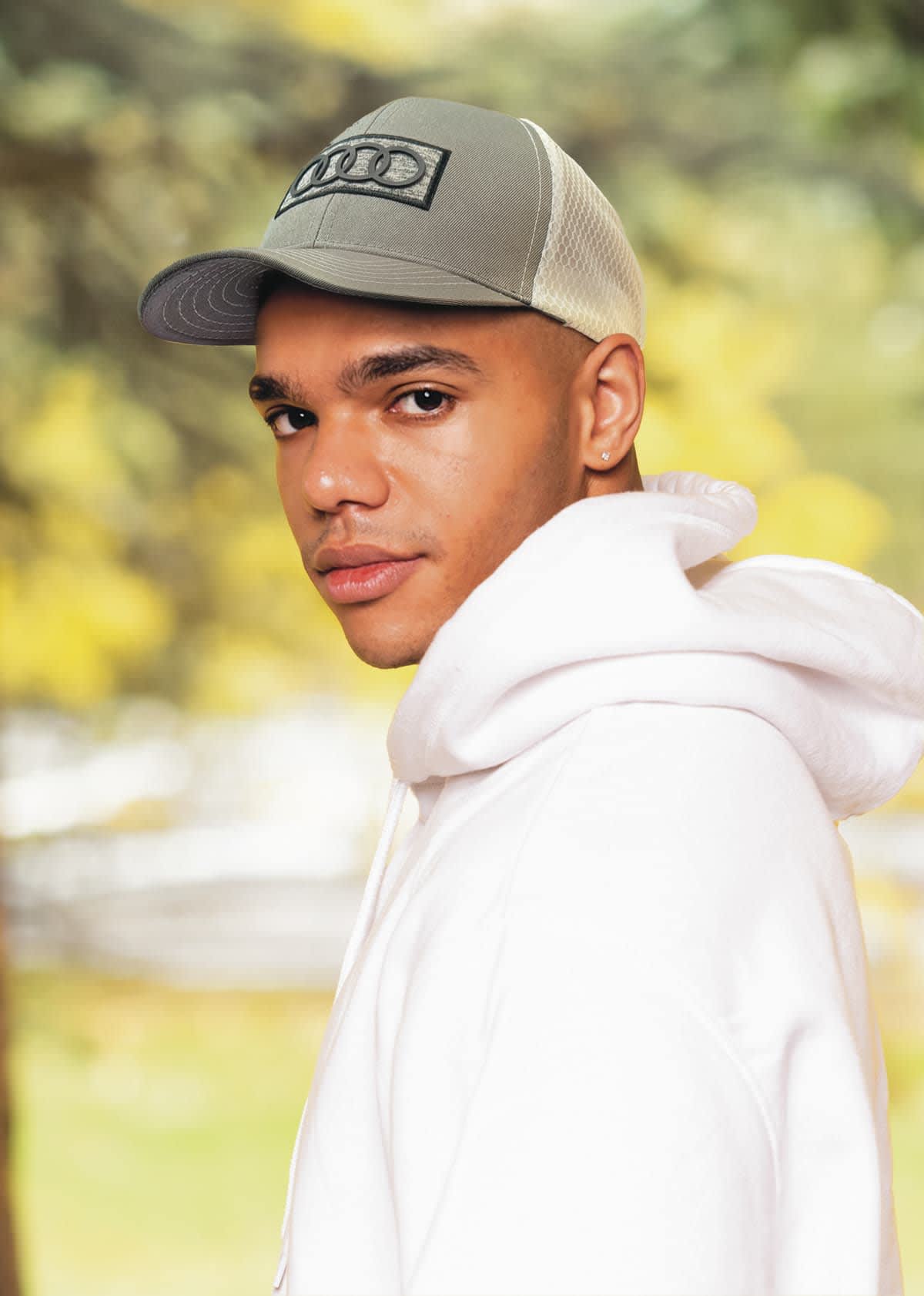 Breathable Poly Twill Cap with Honeycomb Mesh