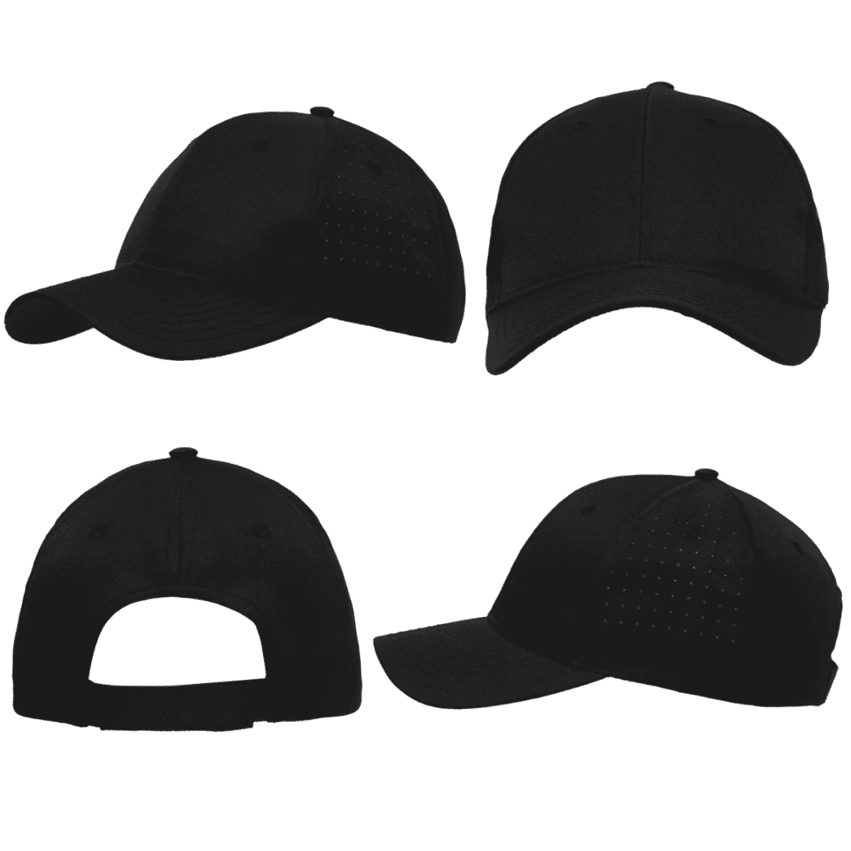 Breathable Poly Twill with circle perforations