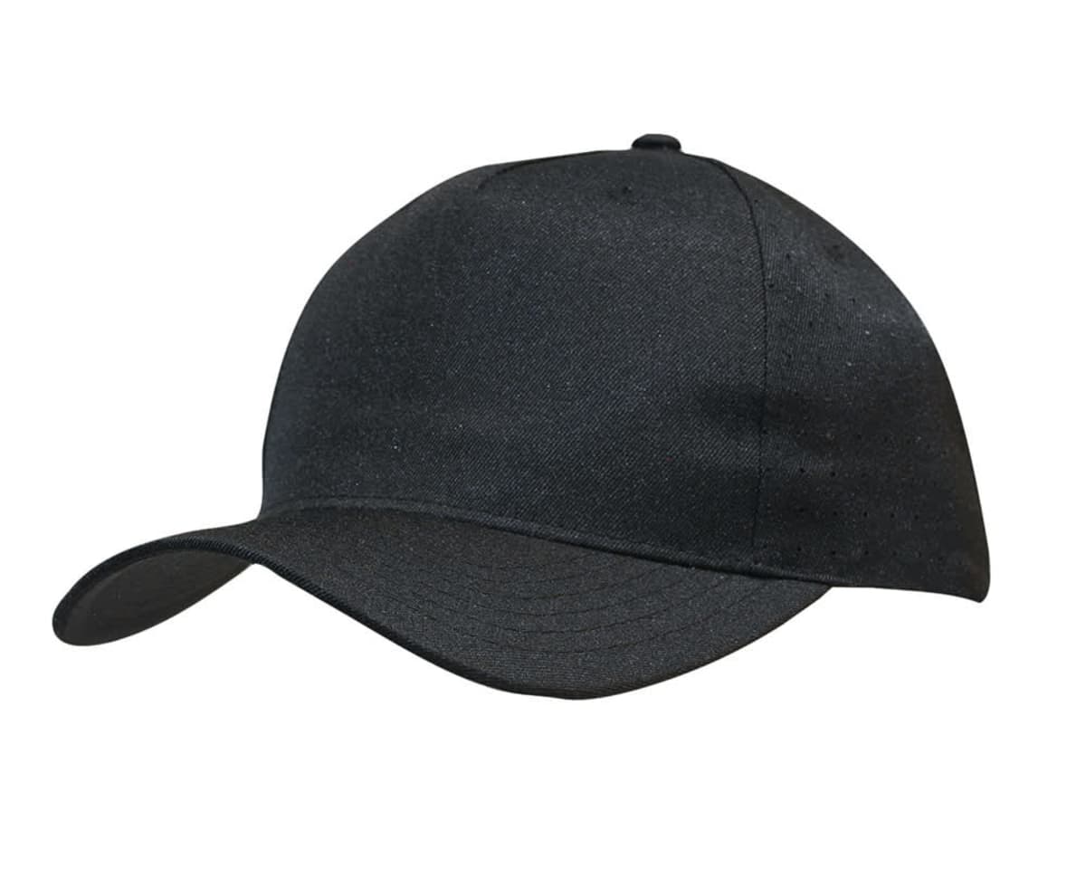 Breathable Poly Twill with circle perforations