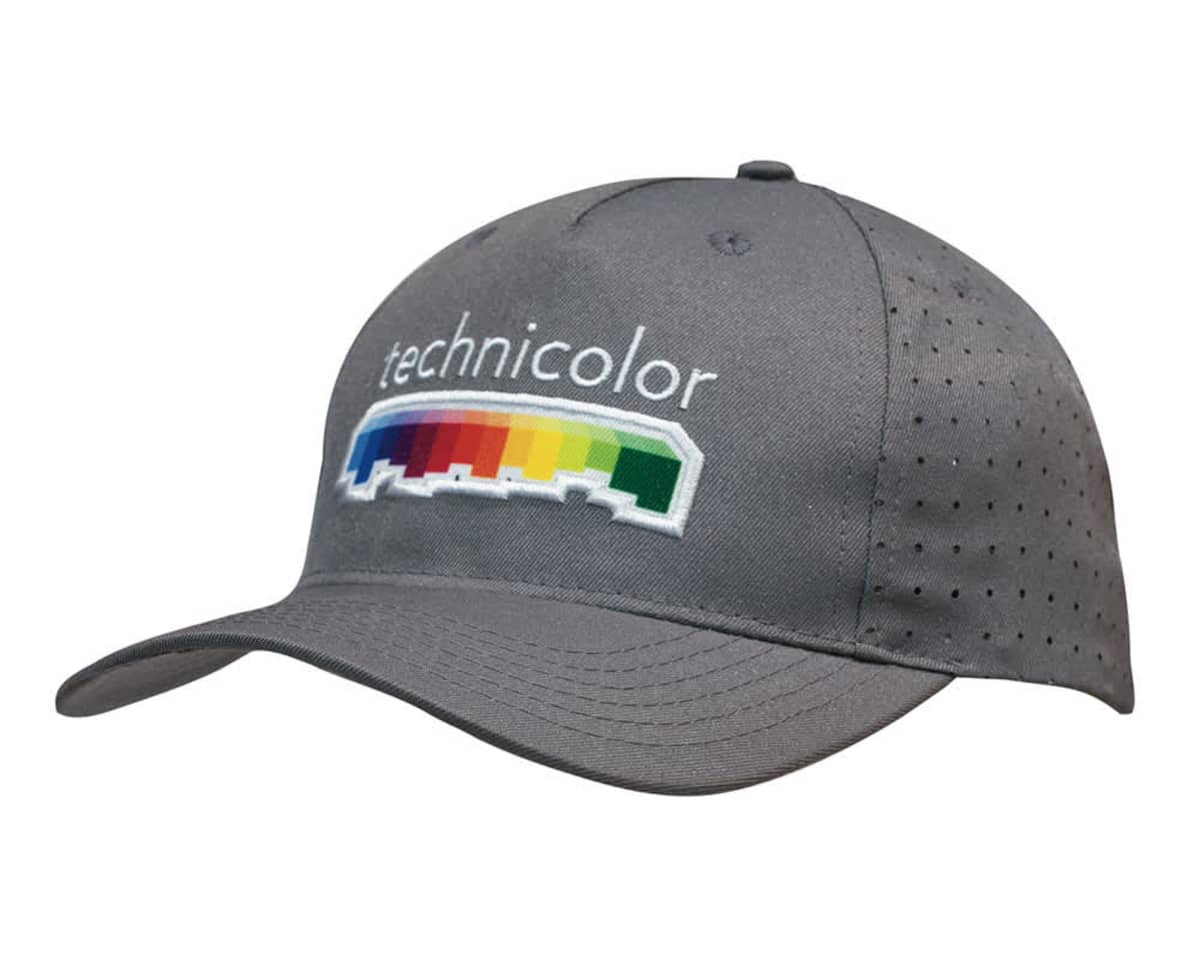 Breathable Poly Twill with circle perforations