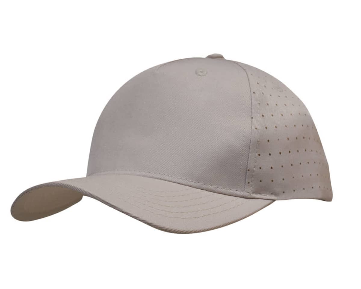 Breathable Poly Twill with circle perforations