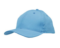 Sports Ripstop Twill Cap with Triangle Perforations