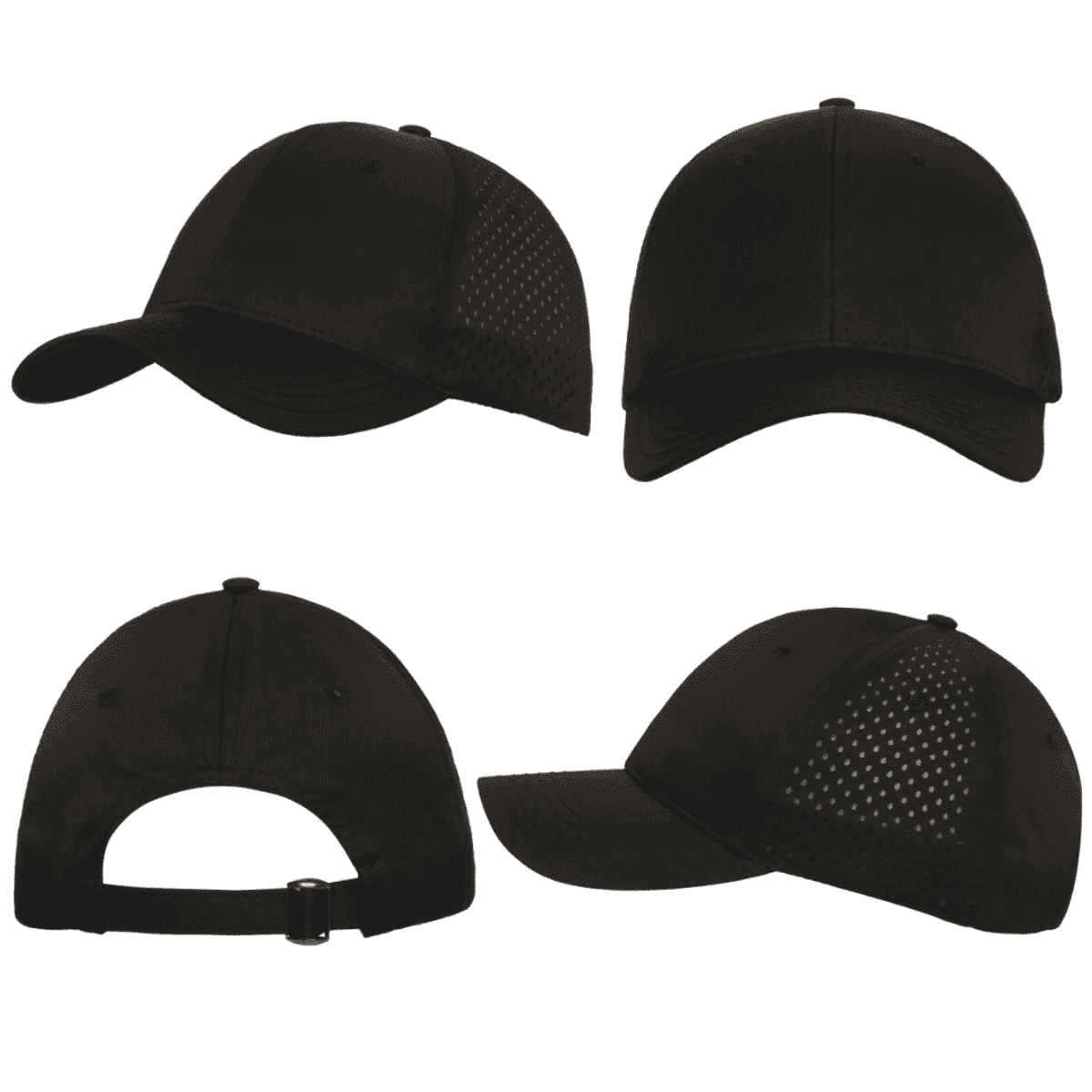 Premium Pioneer Sports Twill with tear drop perforations