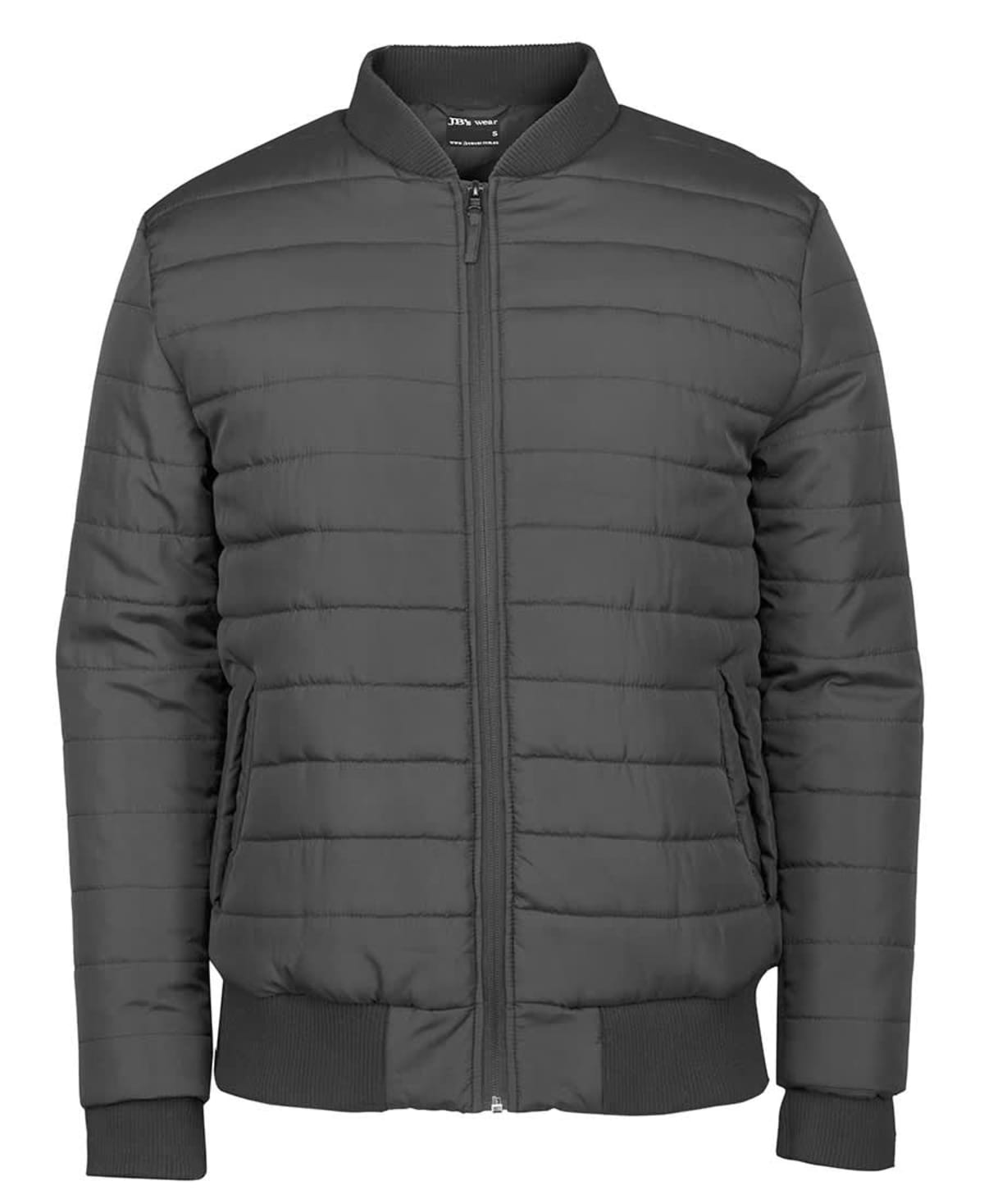 JB's Puffer Bomber Jacket Black