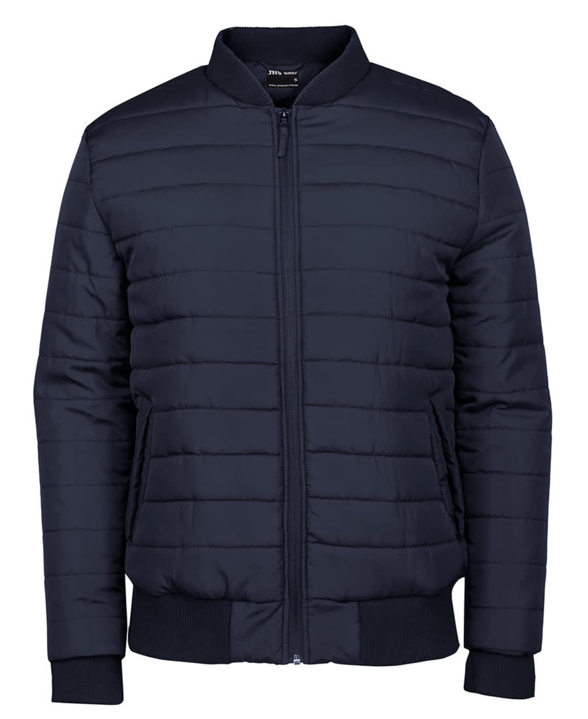 JB's Puffer Bomber Jacket Black
