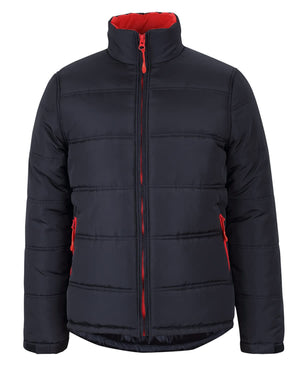 JB's Puffer Contrast Jacket Black/