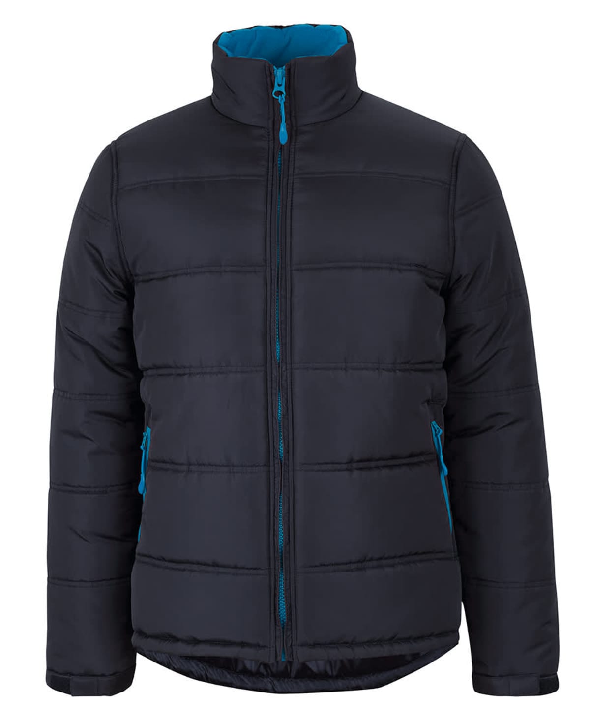 JB's Puffer Contrast Jacket Black/