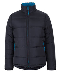 JB's Puffer Contrast Jacket Black/