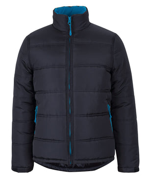 JB's Puffer Contrast Jacket Black/