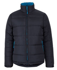 JB's Puffer Contrast Jacket Black/