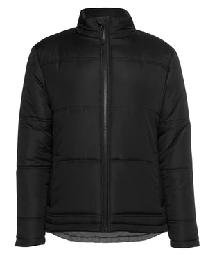 JB's Ladies Adv Puffer Jacket Black/Grey