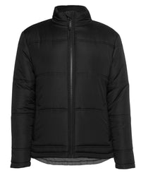 JB's LADIES ADV PUFFER JACKET BLACK/GREY -