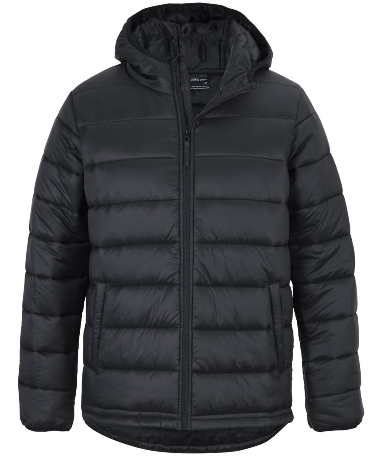 JB's Urban Hooded Puffer Jacket Black