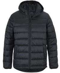 JB's Urban Hooded Puffer Jacket Black