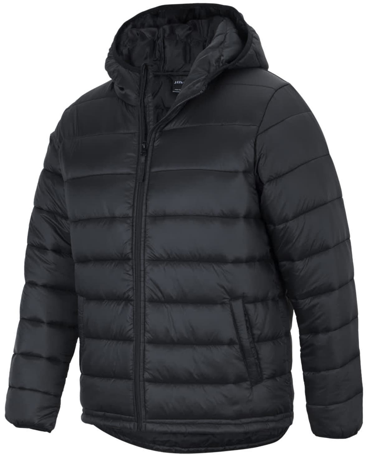JB's Urban Hooded Puffer Jacket Black