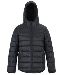 JB's Urban Hooded Puffer Jacket Black