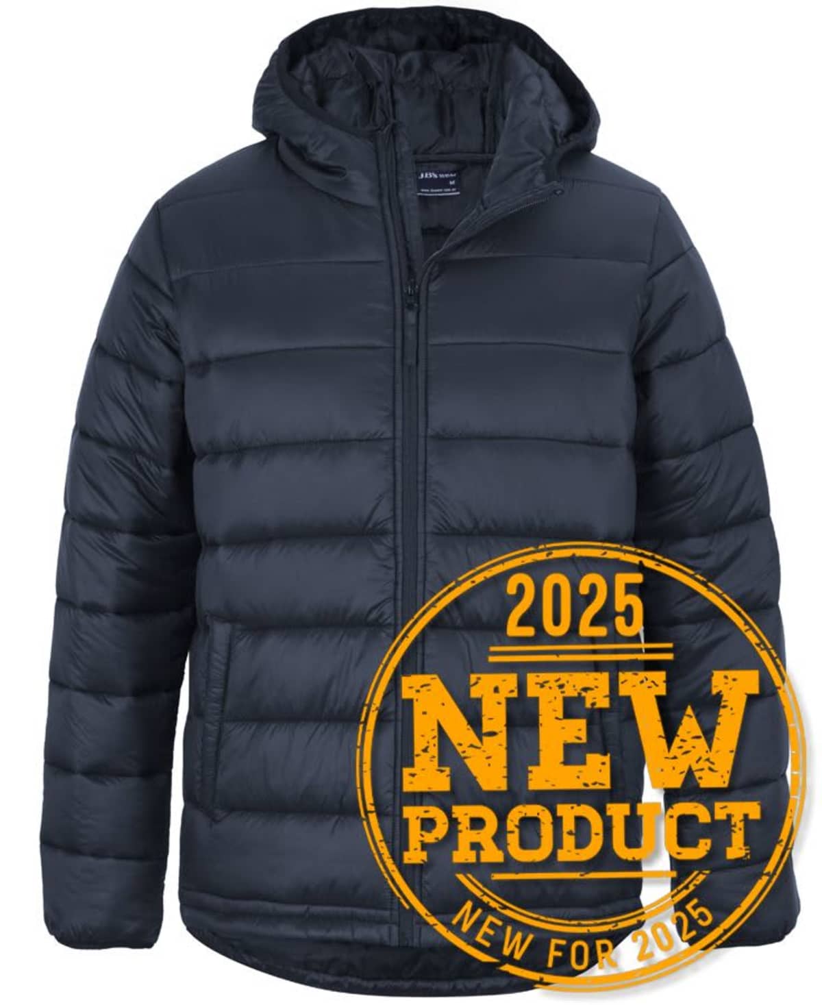 JB's Urban Hooded Puffer Jacket Black
