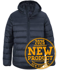 JB's Urban Hooded Puffer Jacket Black