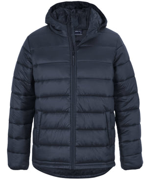 JB's Urban Hooded Puffer Jacket Black