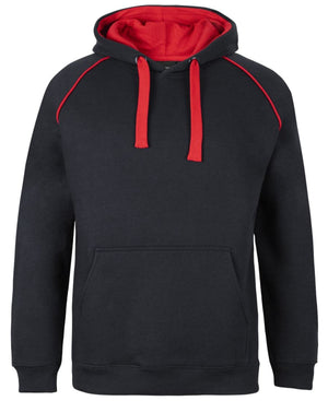 JB's CONTRAST FLEECY HOODIE