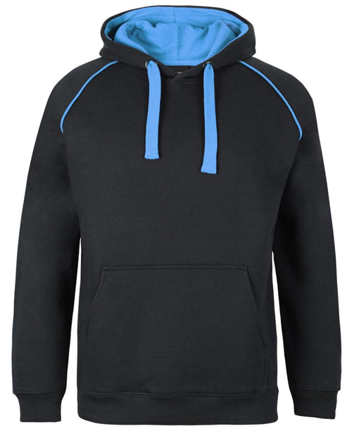 JB's CONTRAST FLEECY HOODIE