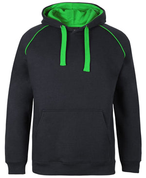 JB's CONTRAST FLEECY HOODIE