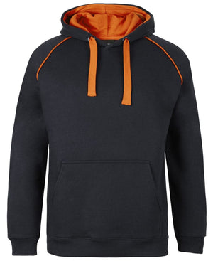 JB's CONTRAST FLEECY HOODIE