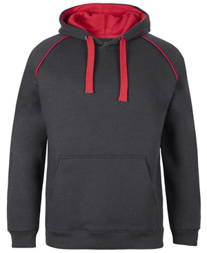 JB's CONTRAST FLEECY HOODIE