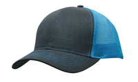 Brushed Cotton with Mesh Back Cap