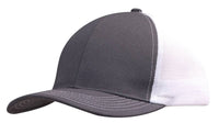 Brushed Cotton with Mesh Back Cap