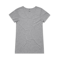 Wo's Bevel V Neck Tee